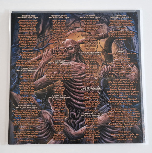 Carnal Savagery : Into The Abysmal Void (LP, Album, Yel)
