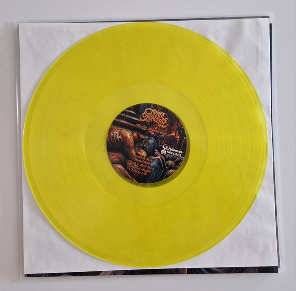 Carnal Savagery : Into The Abysmal Void (LP, Album, Yel)
