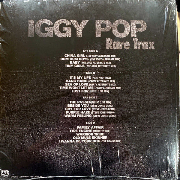 Iggy Pop : Rare Trax (2xLP, Comp, RM, Bla)
