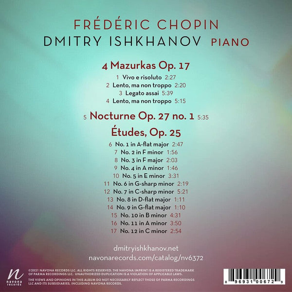 Frédéric Chopin, Dmitry Ishkanov : Virtuoso (CD, Album)
