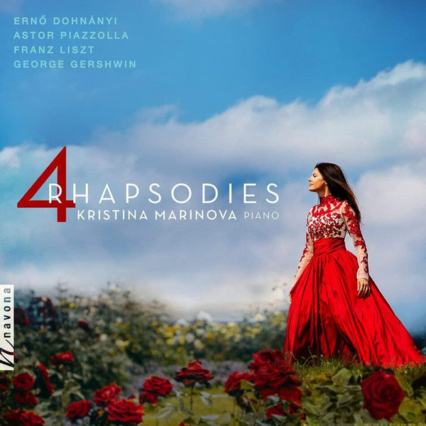 Ernst von Dohnányi, Astor Piazzolla, Franz Liszt, George Gershwin, Kristina Marinova : 4 Rhapsodies (CD, Album)