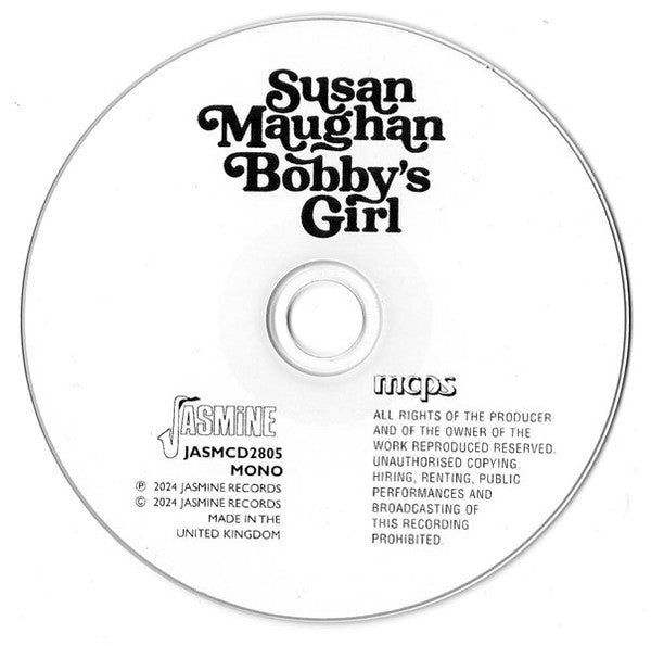 Susan Maughan : Bobby's Girl (CD, Comp)