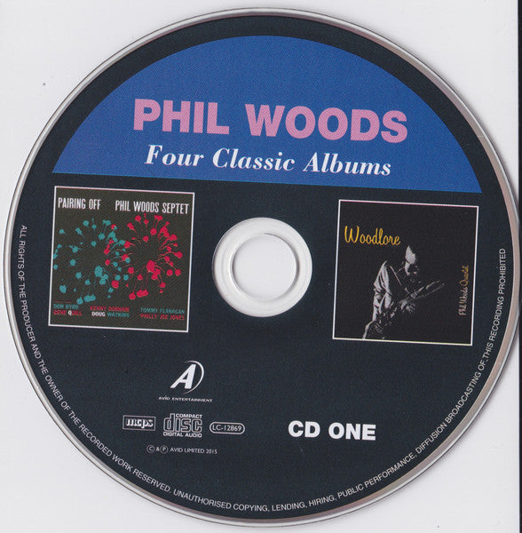 Phil Woods : Four Classic Albums (2xCD, Comp, RM)