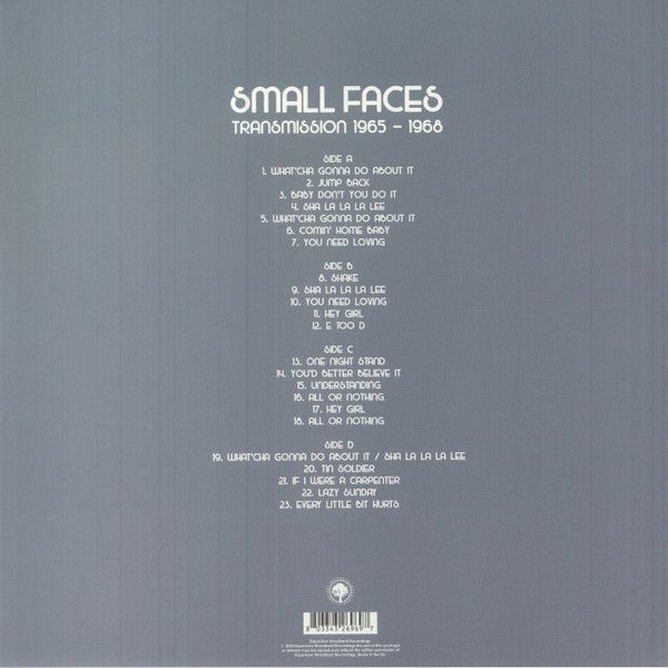 Small Faces : Transmission 1965-1968 (2xLP, Unofficial)