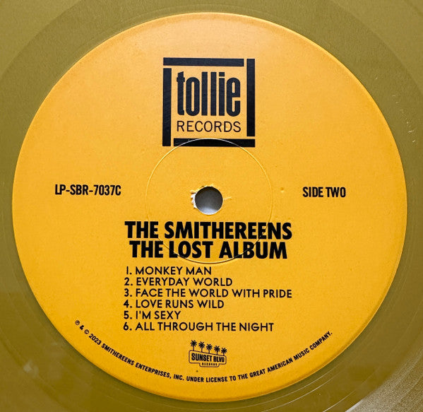 The Smithereens : The Lost Album (LP, Album, Ltd, Gol)