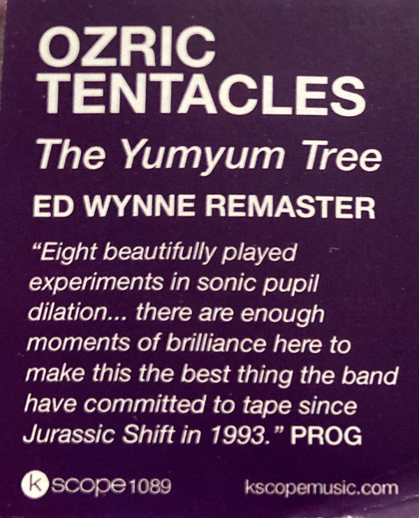 Ozric Tentacles : The YumYum Tree (LP, Album, RE, RM)