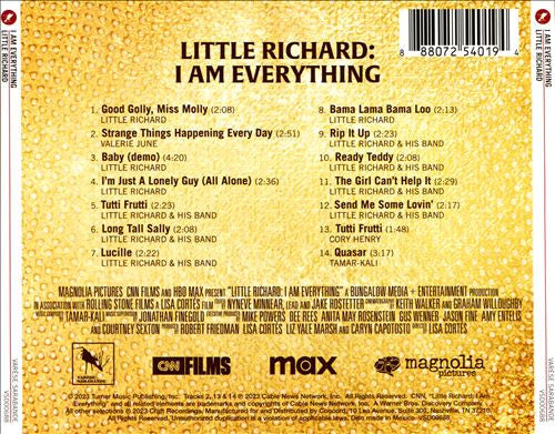 Various : Little Richard: I Am Everything (Original Motion Picture Soundtrack) (CD, Comp)