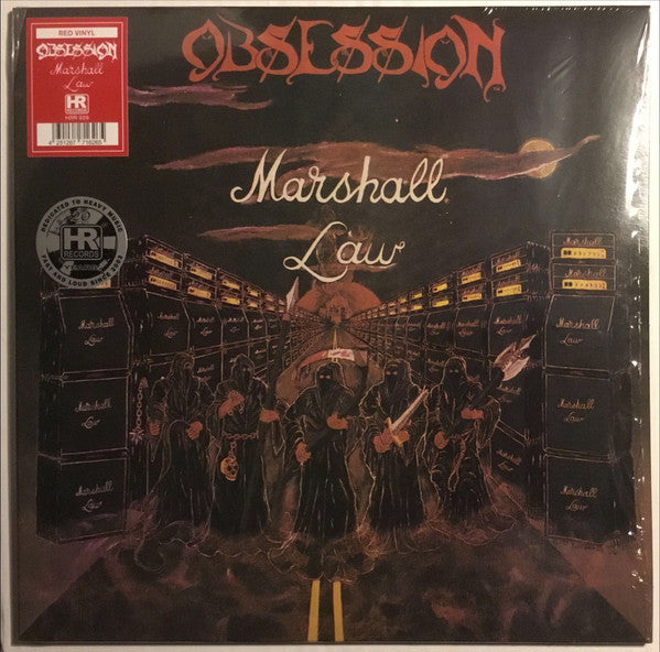 Obsession (6) : Marshall Law (12", Ltd, RE, Red)