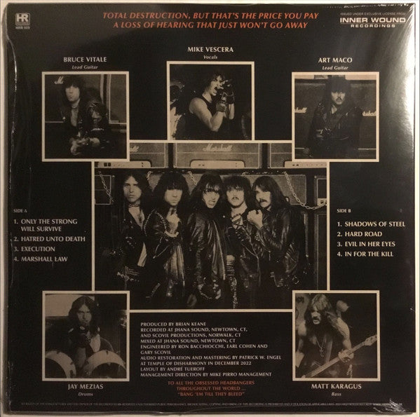 Obsession (6) : Marshall Law (12", Ltd, RE, Red)