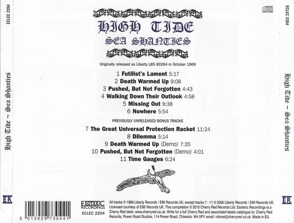 High Tide (2) : Sea Shanties (CD, Album, RE)