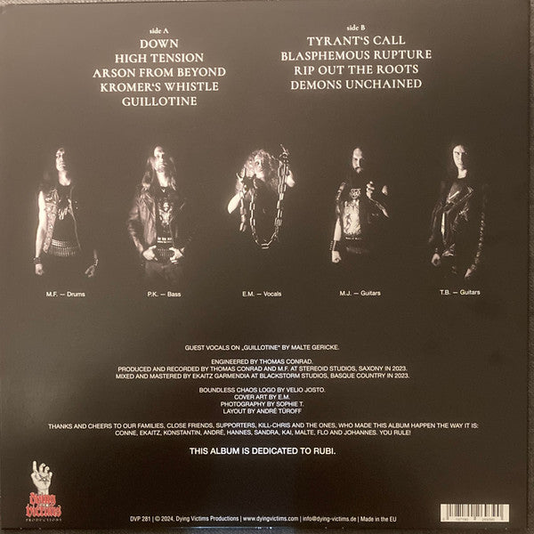 Boundless Chaos : Sinister Upheaval  (LP, Album, S/Edition, Whi)