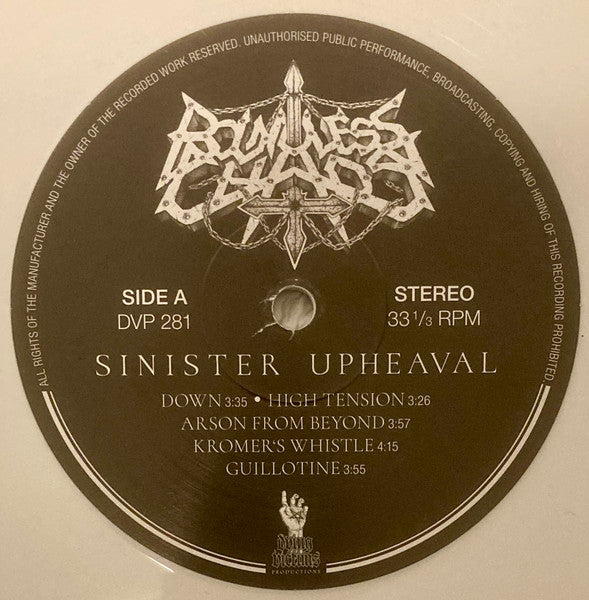 Boundless Chaos : Sinister Upheaval  (LP, Album, S/Edition, Whi)
