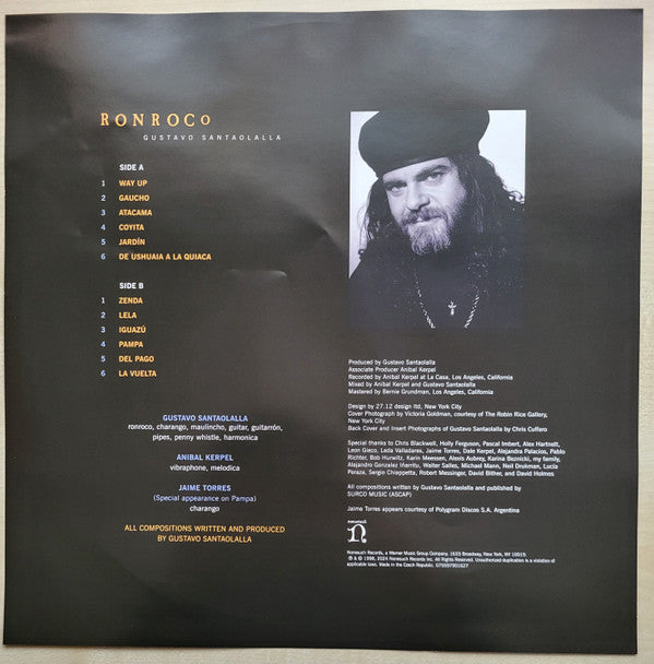 Gustavo Santaolalla : Ronroco (LP, Album, RE)