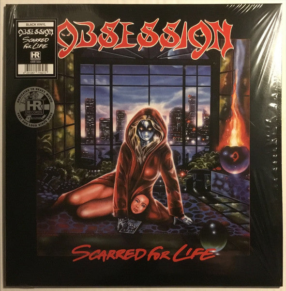 Obsession (6) : Scarred For Life (LP, Album, Ltd, RE)
