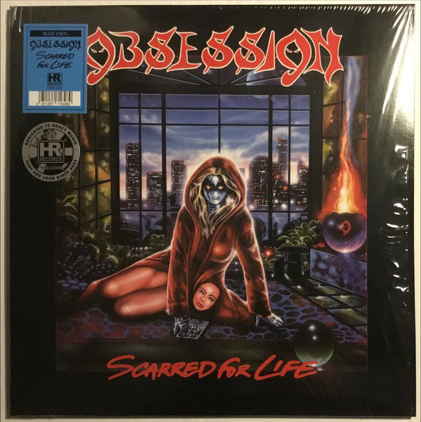 Obsession (6) : Scarred For Life (LP, Album, Ltd, RE, Blu)