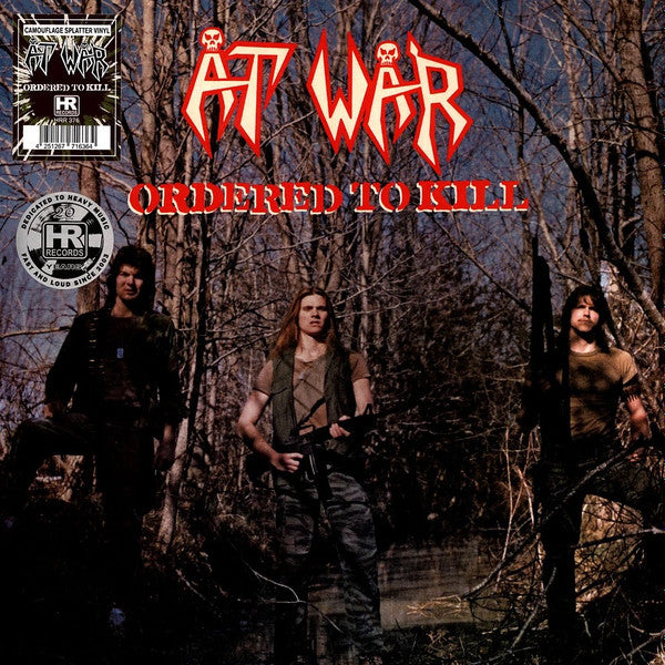 At War : Ordered To Kill (LP, Album, Ltd, Cam)