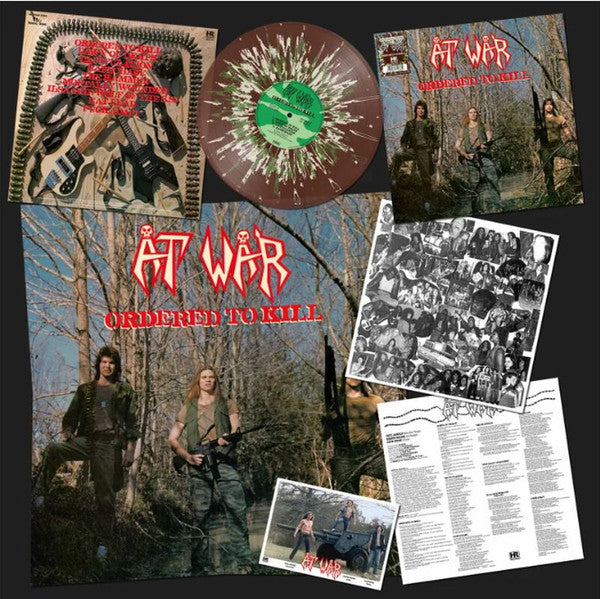At War : Ordered To Kill (LP, Album, Ltd, Cam)