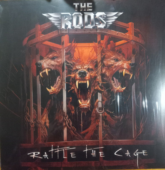 The Rods : Rattle The Cage (LP, Album, Ltd, Cle)