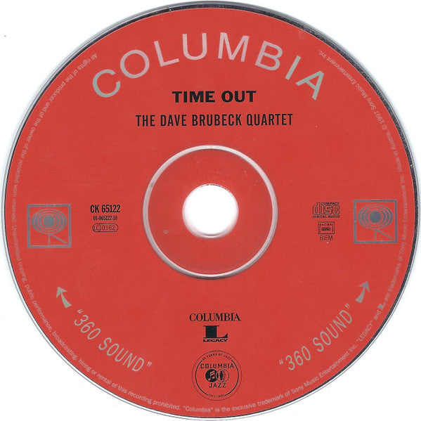 Dave Brubeck : Time Out / Time In (CD, Album, RE + CD, Album, RE + Box, Comp)