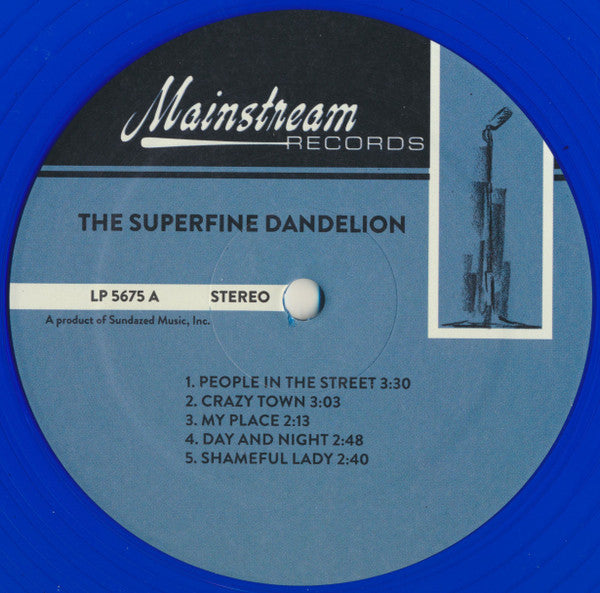 The Superfine Dandelion : The Superfine Dandelion (LP, Album, RE, Blu)