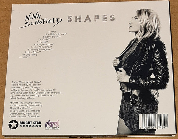 Nina Schofield : Shapes (CD, Album, Dig)