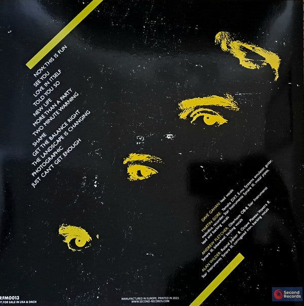 Depeche Mode : Live At The Hammersmith Odeon London • October 6, 1983 (LP, Ltd, Unofficial, Gre)
