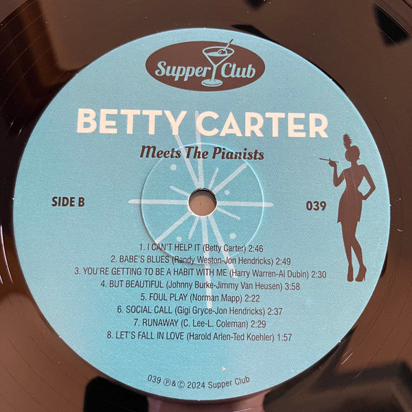 Betty Carter : Meets The Pianists (LP, Comp, Ltd, Num, 180)
