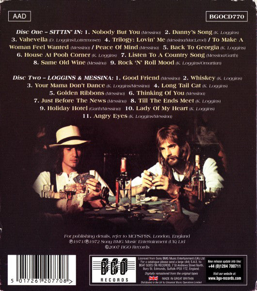 Loggins And Messina : Sittin' In / Loggins & Messina (2xCD, Comp, RM)