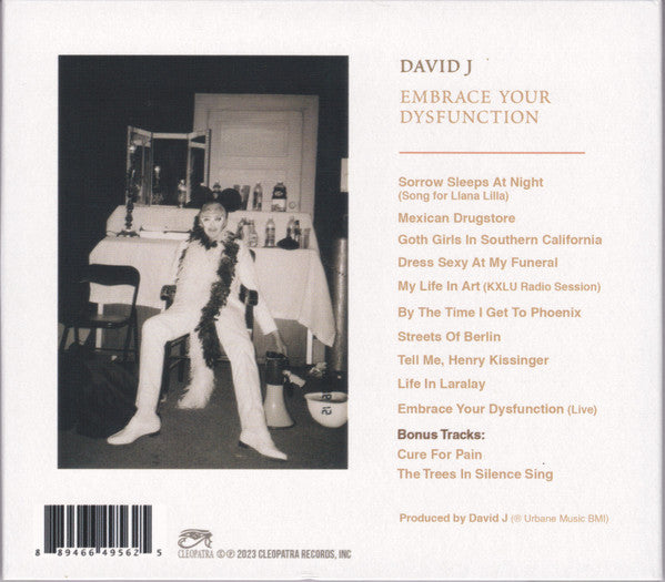 David J : Embrace Your Dysfunction (CD, Comp, Ltd, RE)