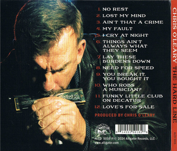 Chris O'Leary (2) : The Hard Line (CD, Album)