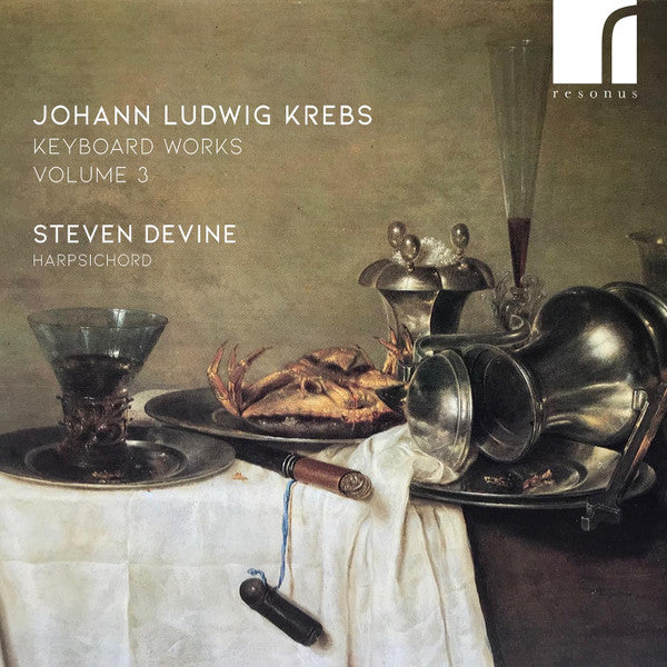 Johann Ludwig Krebs - Steven Devine : Keyboard Works Volume 3 (CD, Album)