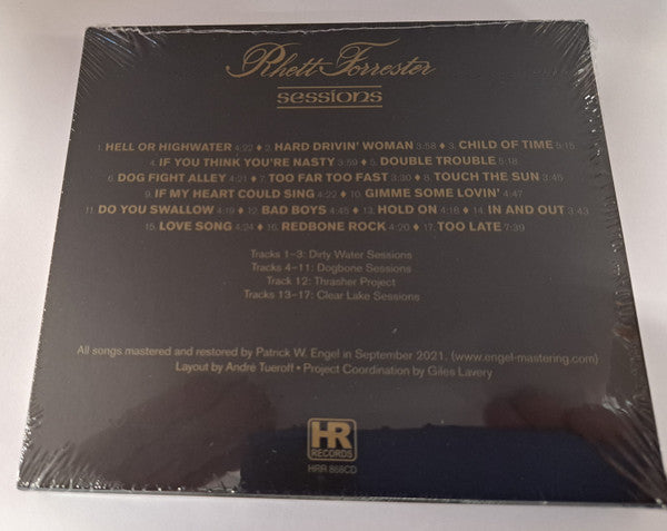 Rhett Forrester : Sessions (CD, Comp, Sli)