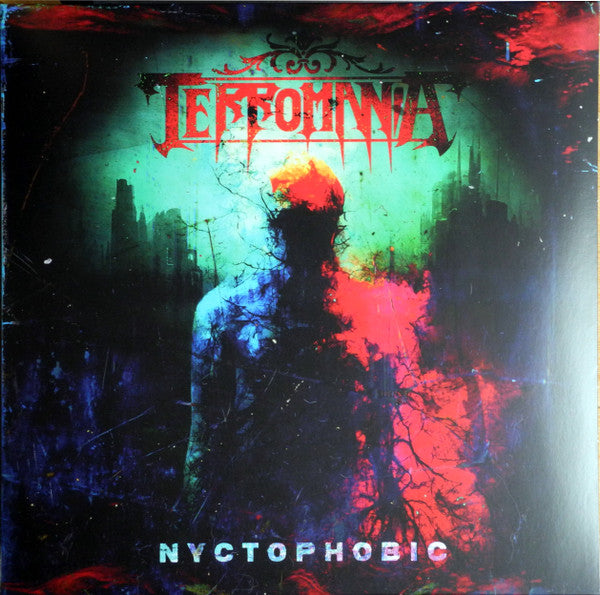 Terromania : Nyctophobic (LP, Album, Pin)