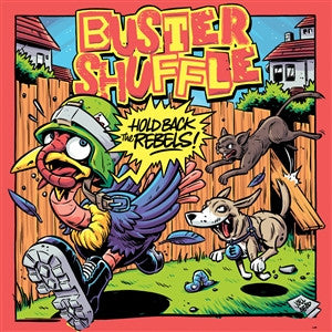 Buster Shuffle : Hold Back The Rebels! (7", Ltd, Ora)