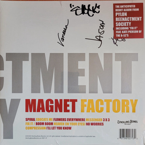 Pylon Reenactment Society : Magnet Factory (LP, Album, Gat)