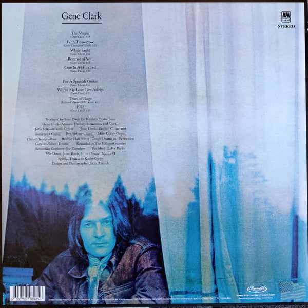 Gene Clark : White Light (LP, Album, Ltd, RE)