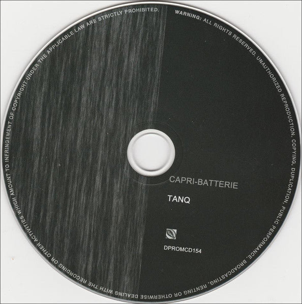 Capri-Batterie : Tanq (CD, Album)