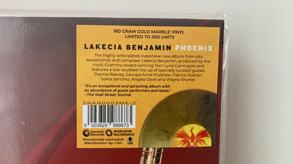 Lakecia Benjamin : Phoenix (2xLP, Album, Ltd, Gol)