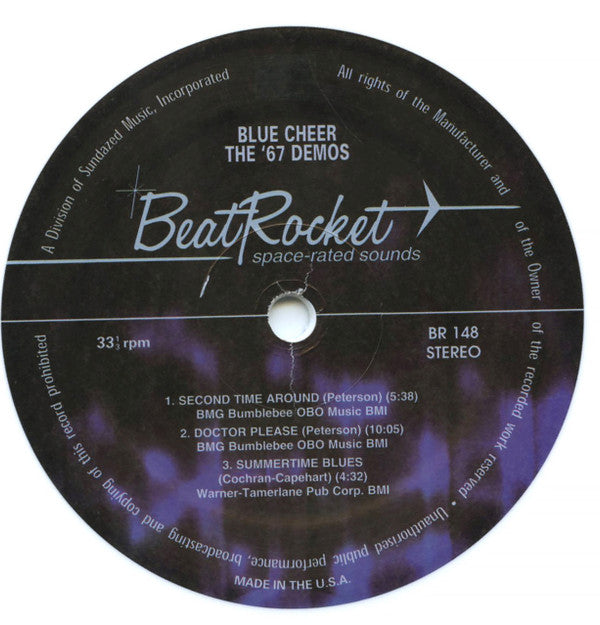 Blue Cheer : The '67 Demos (LP, RP, Whi)
