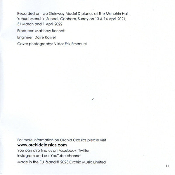 Charles Owen (2), Katya Apekisheva, Francis Poulenc, Claude Debussy, Darius Milhaud : French Music For Two Pianos (CD)