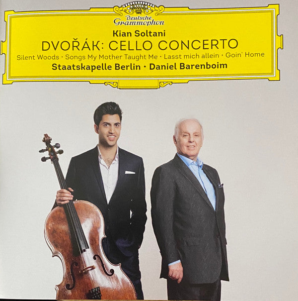 Antonín Dvořák, Kian Soltani, Staatskapelle Berlin, Daniel Barenboim : Cello Concerto • Silent Woods • Songs My Mother Taught Me • Lasst Mich Allein • Goin' Home (2xLP, RE, 180)