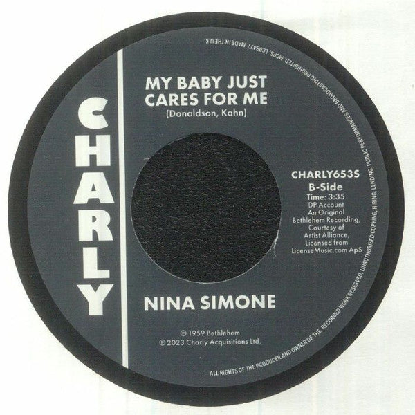 Nina Simone : Touching And Caring (7", Single, RE)