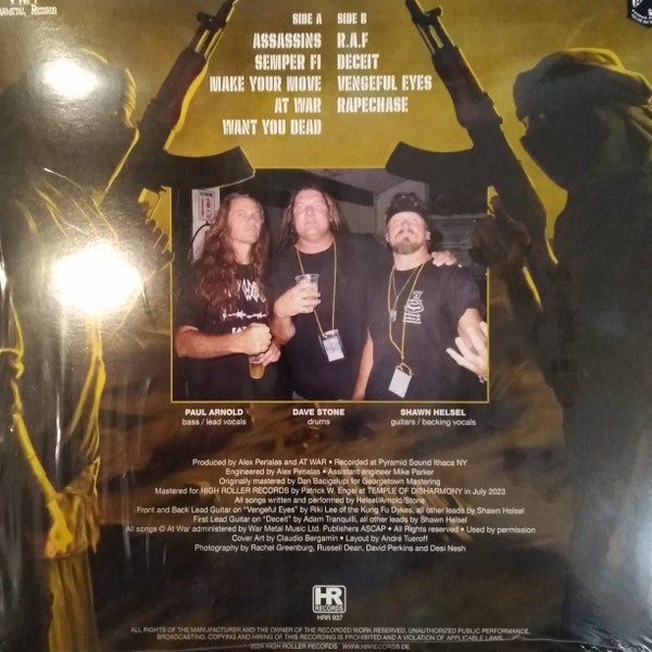 At War : Infidel (LP, Album, RE, RM)
