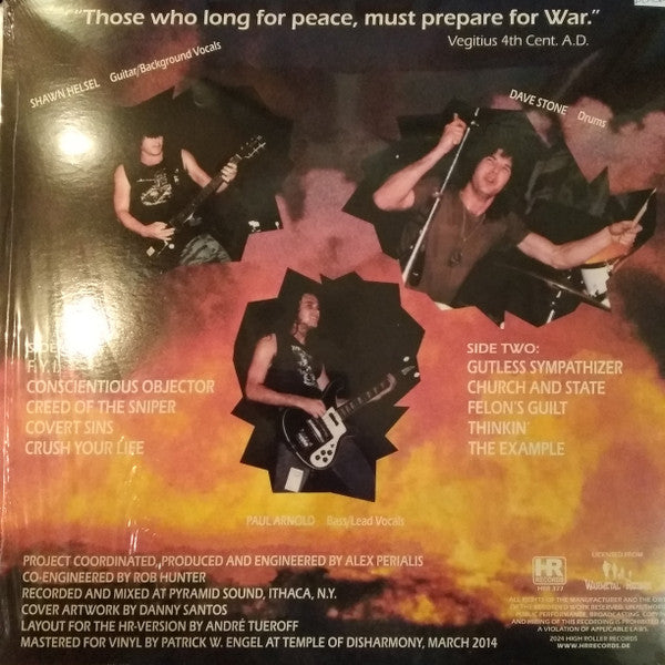 At War : Retaliatory Strike (LP, Album, Ltd, RE)