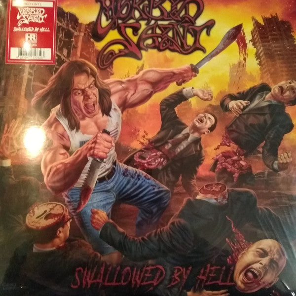 Morbid Saint : Swallowed By Hell (LP, Album, Ltd, Red)
