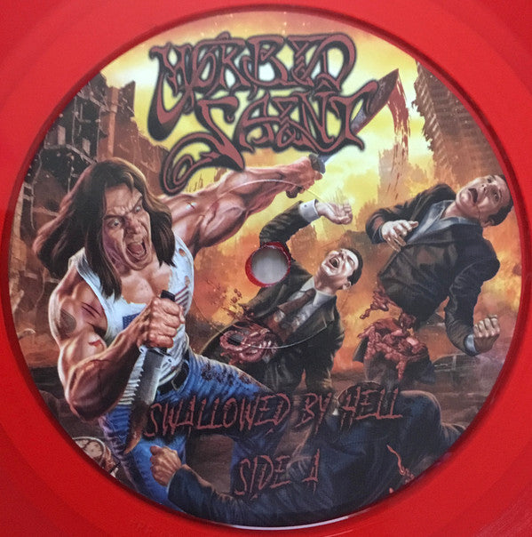 Morbid Saint : Swallowed By Hell (LP, Album, Ltd, Red)