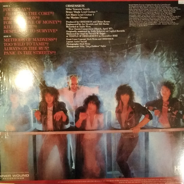 Obsession (6) : Methods Of Madness (LP, Ltd, RE, Whi)