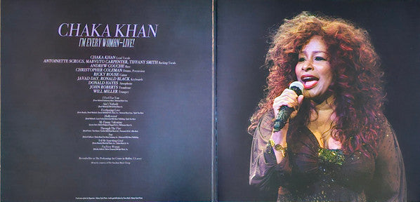 Chaka Khan : I'm Every Woman - Live! (LP, Ltd, RE, Haz)