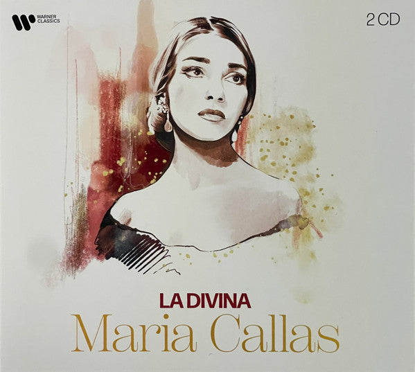 Maria Callas : La Divina (2xCD, Album, Comp, Mono, RM)