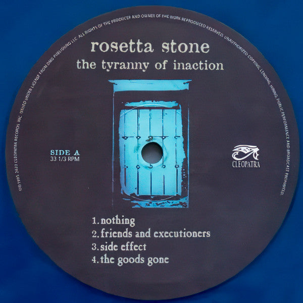 Rosetta Stone : The Tyranny Of Inaction (LP, Album, Ltd, RE, Blu)